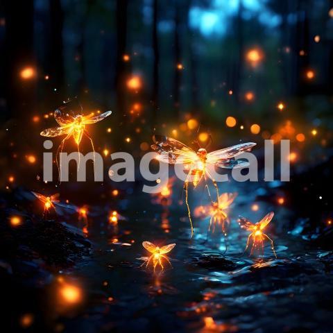 Abstract and surreal colorful and vivid (3466)