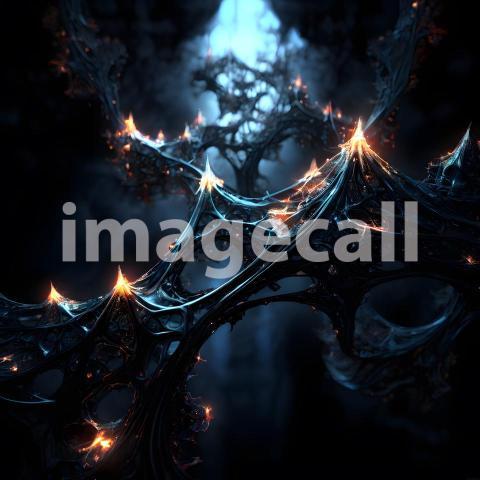 Abstract and surreal colorful and vivid (3490)