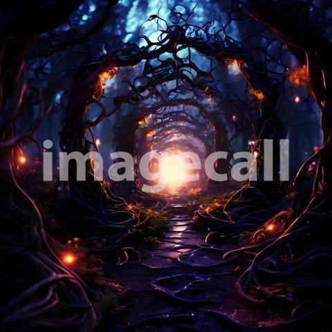 Abstract and surreal colorful and vivid (3470)