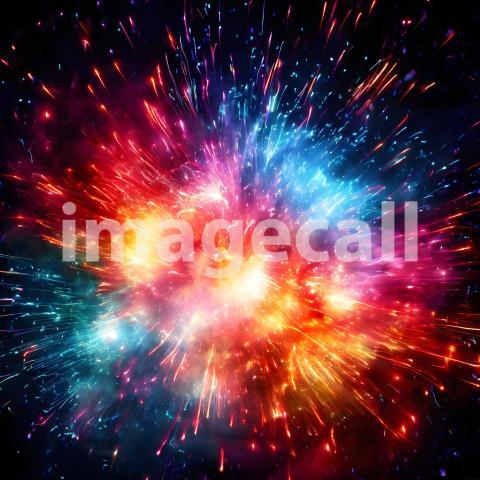 Abstract and surreal colorful and vivid (4036)