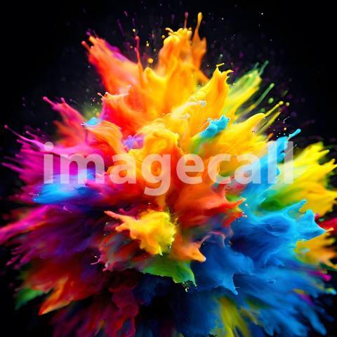 Abstract and surreal colorful and vivid (4042)