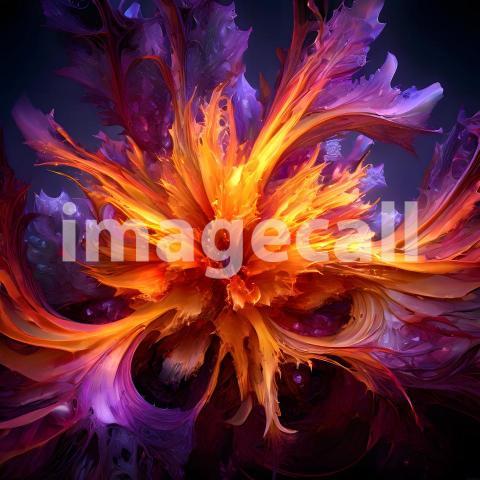 Abstract and surreal colorful and vivid (4045)