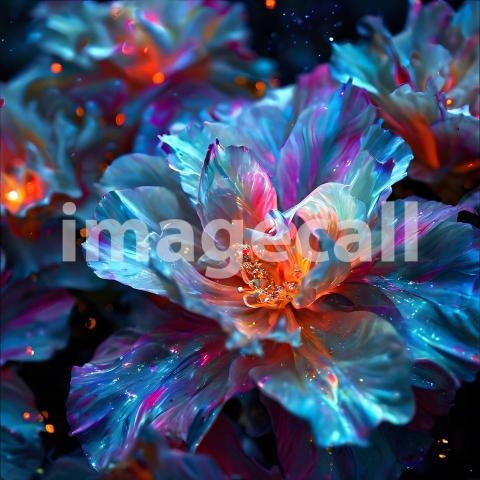 Abstract and surreal colorful and vivid (3455)