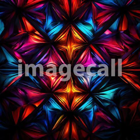 Abstract and surreal colorful and vivid (3485)