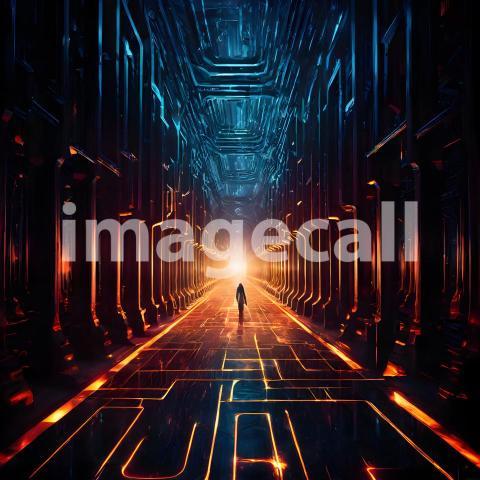 Abstract and surreal colorful and vivid (3483)