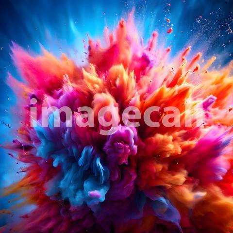 Abstract and surreal colorful and vivid (3486)