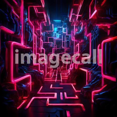 Abstract and surreal colorful and vivid (4051)