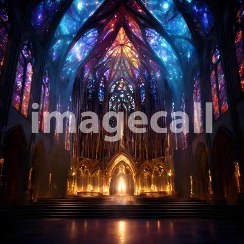 Abstract and surreal colorful and vivid (3454)