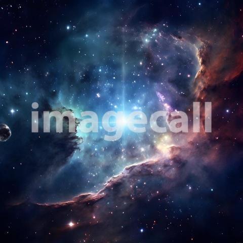 Abstract and surreal colorful and vivid (3495)