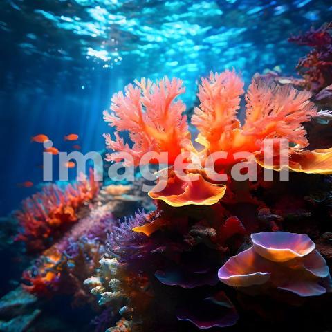 Abstract and surreal colorful and vivid (3498)