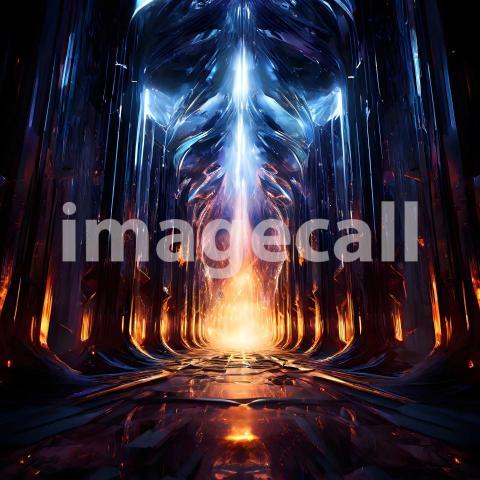 Abstract and surreal colorful and vivid (3501)