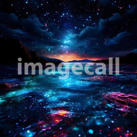 Abstract and surreal colorful and vivid (3507)