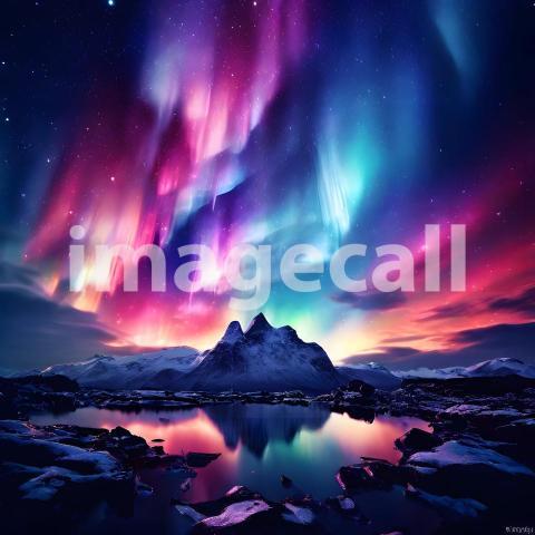 Abstract and surreal colorful and vivid (3515)