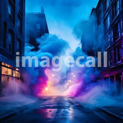 Abstract and surreal colorful and vivid (3510)