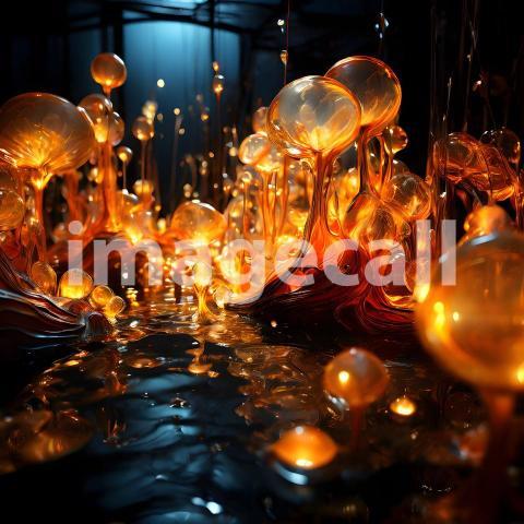 Abstract and surreal colorful and vivid (3520)