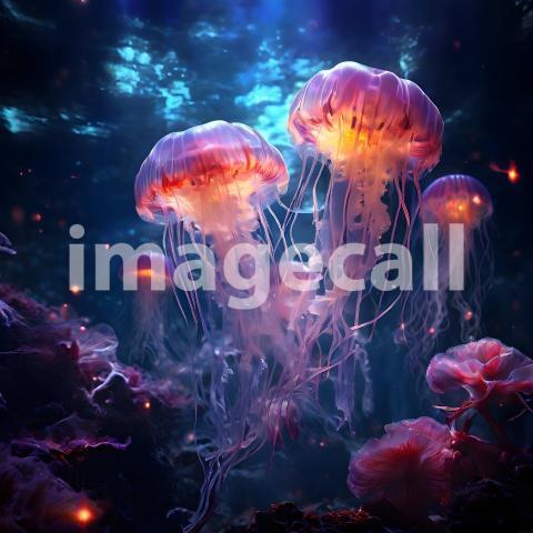 Abstract and surreal colorful and vivid (3518)