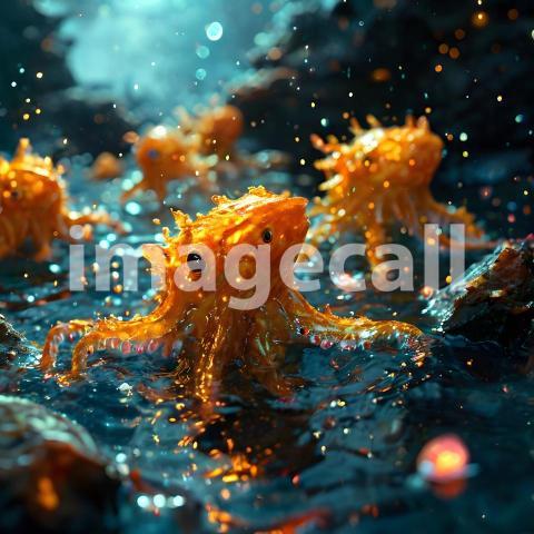 Abstract and surreal colorful and vivid (3522)