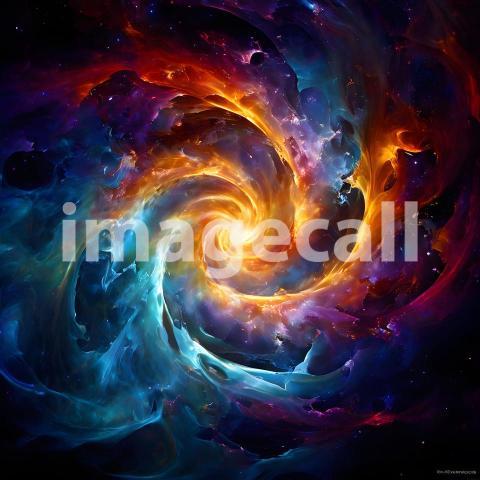 Abstract and surreal colorful and vivid (3517)