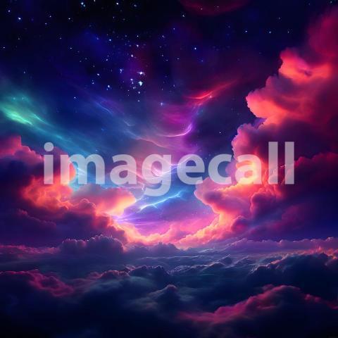 Abstract and surreal colorful and vivid (3492)