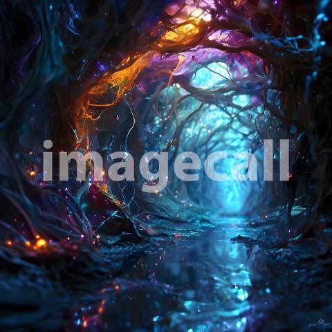 Abstract and surreal colorful and vivid (3531)