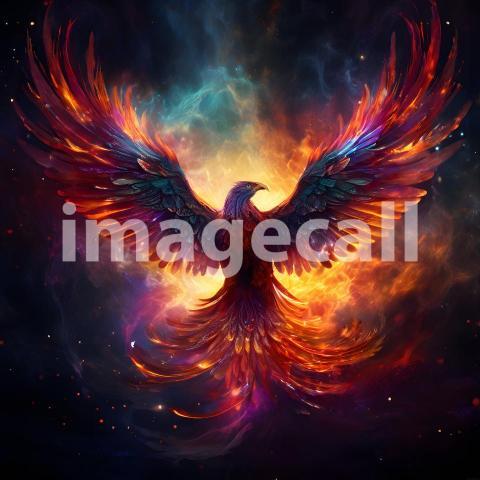 Abstract and surreal colorful and vivid (3533)