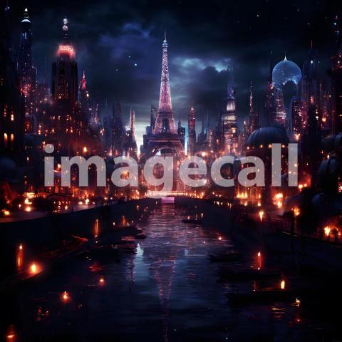 Abstract and surreal colorful and vivid (3535)