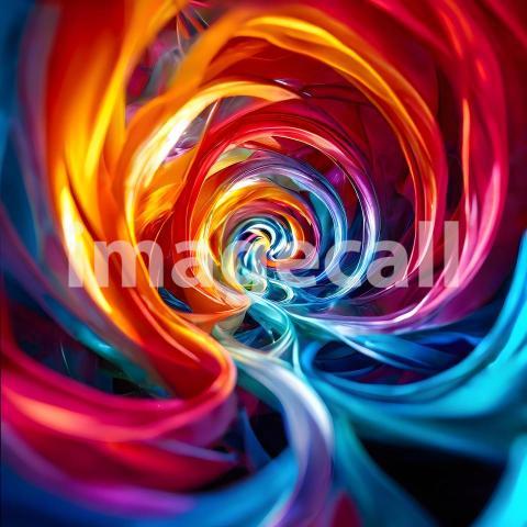 Abstract and surreal colorful and vivid (3550)