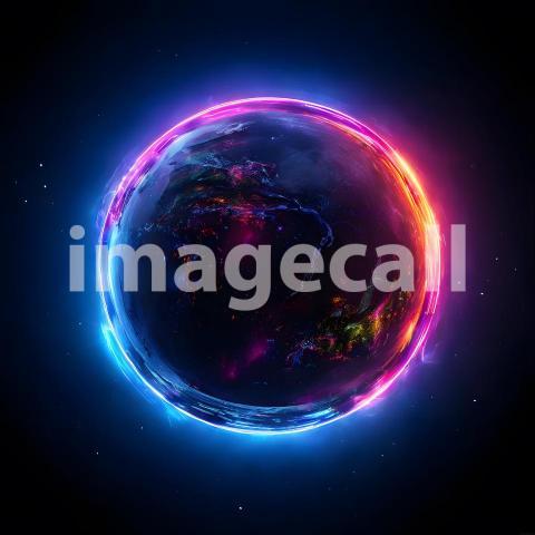 Abstract and surreal colorful and vivid (3551)