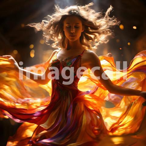 Abstract and surreal colorful and vivid (3558)