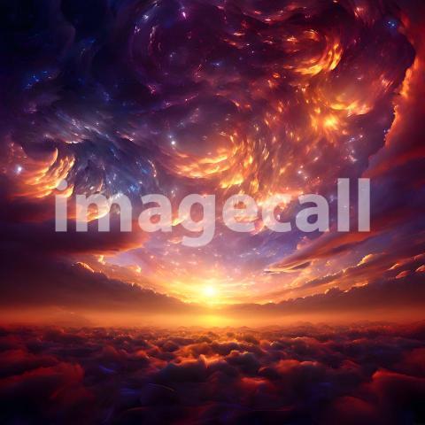 Abstract and surreal colorful and vivid (3557)