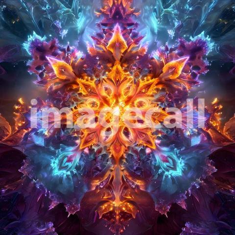 Abstract and surreal colorful and vivid (3576)