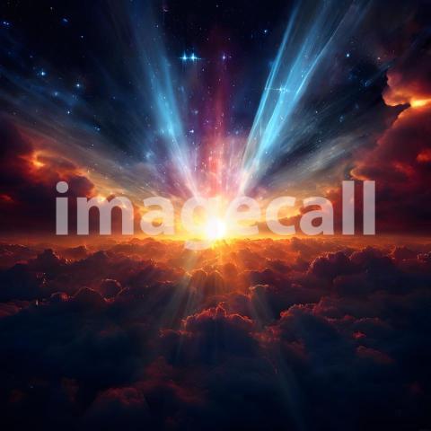 Abstract and surreal colorful and vivid (3583)