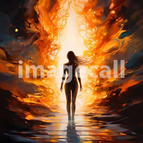 Abstract and surreal colorful and vivid (3588)