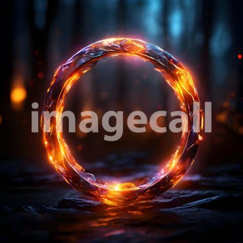 Abstract and surreal colorful and vivid (3595)