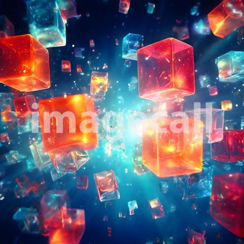 Abstract and surreal colorful and vivid (3596)