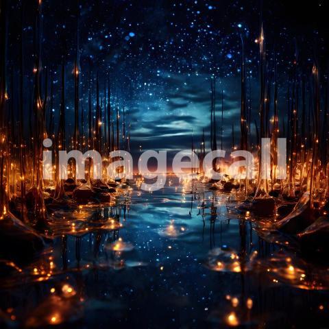 Abstract and surreal colorful and vivid (3598)