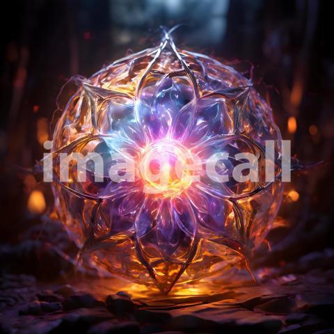 Abstract and surreal colorful and vivid (3605)