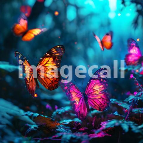 Abstract and surreal colorful and vivid (3606)