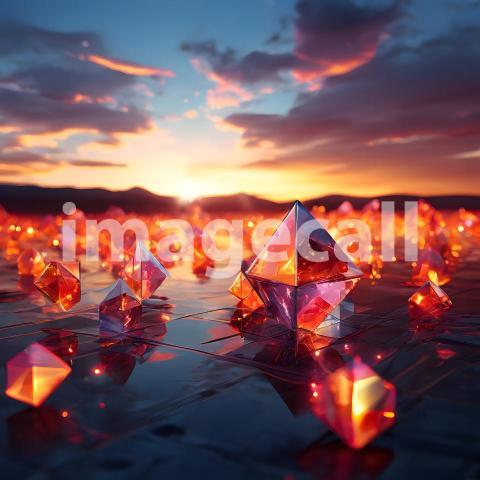 Abstract and surreal colorful and vivid (3610)