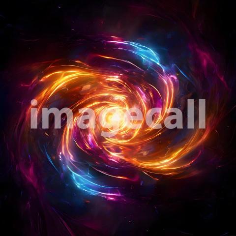 Abstract and surreal colorful and vivid (3611)