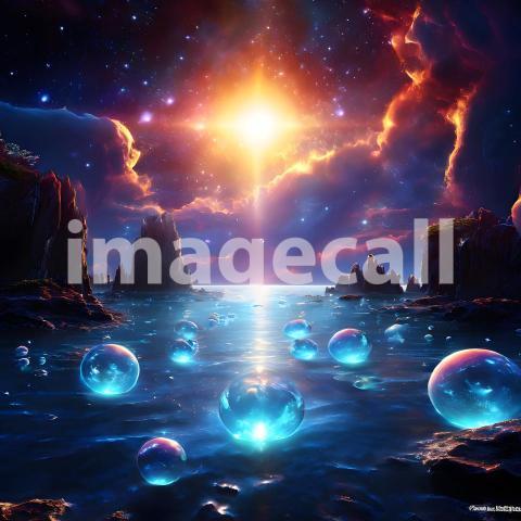 Abstract and surreal colorful and vivid (3625)