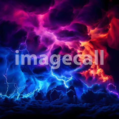 Abstract and surreal colorful and vivid (3637)