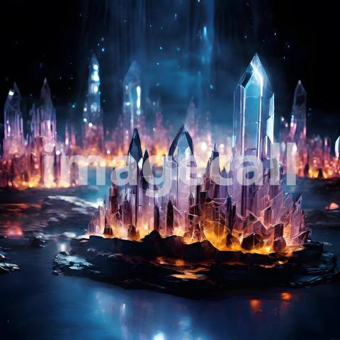 Abstract and surreal colorful and vivid (3642)