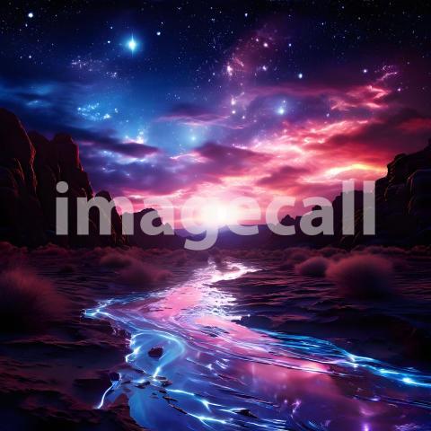 Abstract and surreal colorful and vivid (3632)