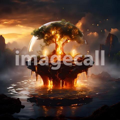 Abstract and surreal colorful and vivid (3648)