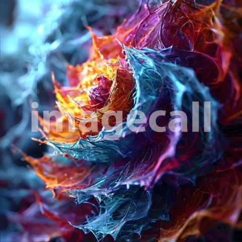 Abstract and surreal colorful and vivid (3644)