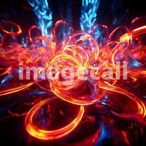 Abstract and surreal colorful and vivid (3635)