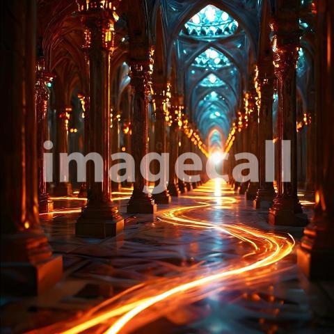 Abstract and surreal colorful and vivid (3652)