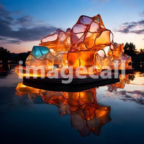 Abstract and surreal colorful and vivid (3656)