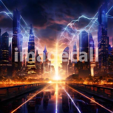 Abstract and surreal colorful and vivid (3630)